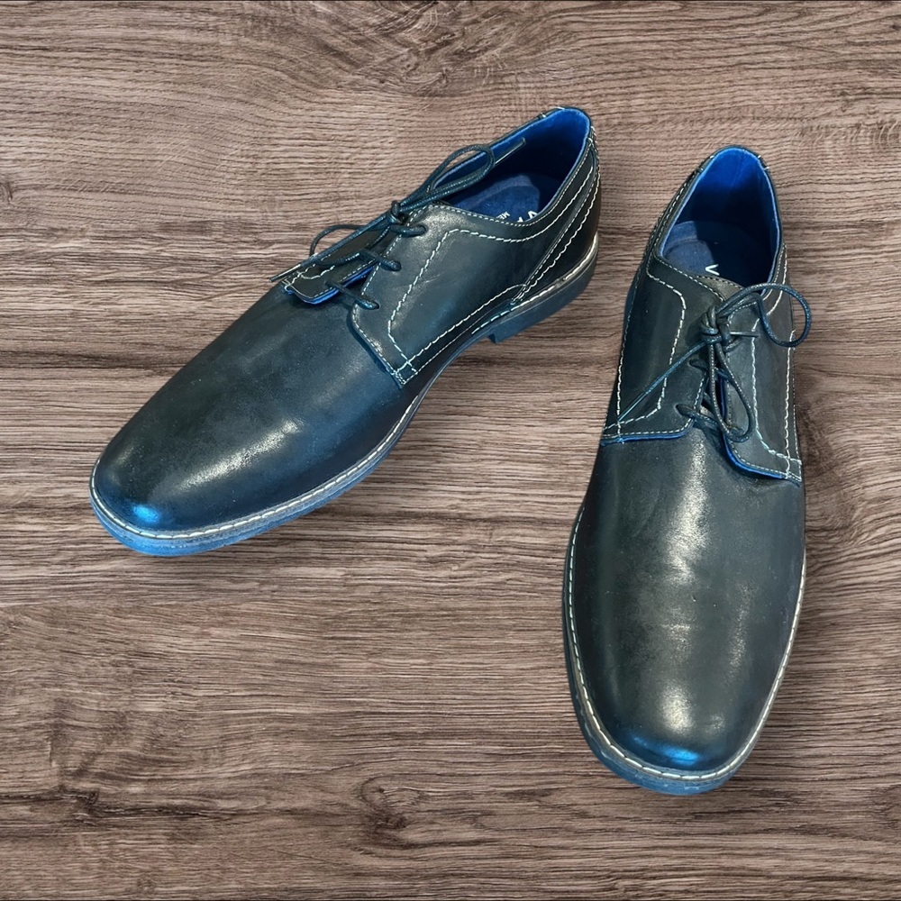 Varese Men’s Black Oxford Dress Shoes William Size 13M